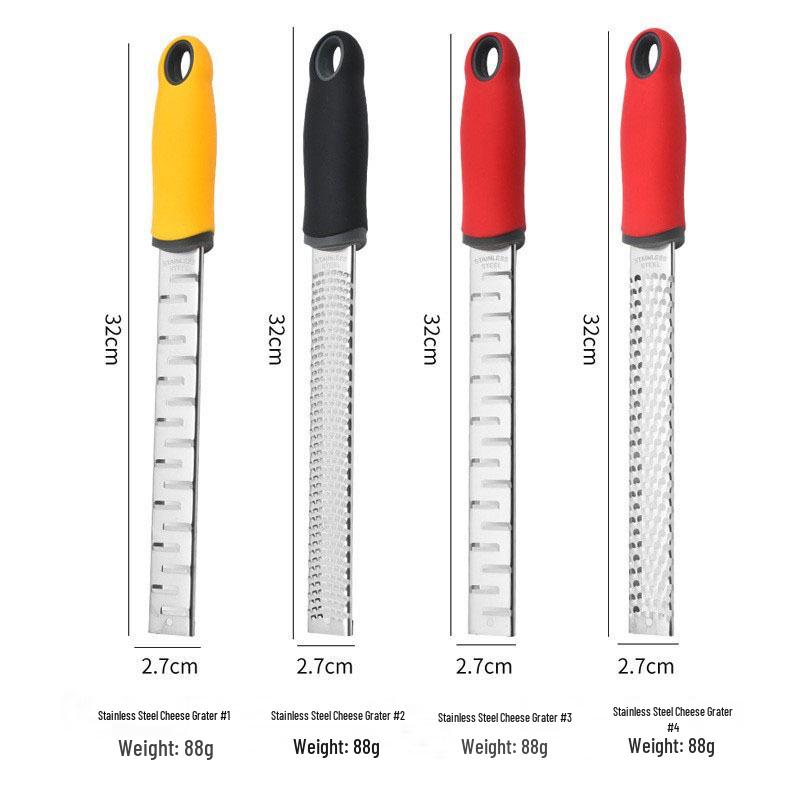 Multi-Use Grater & Zester for Cheese, Chocolate, Lemon, & Fruit