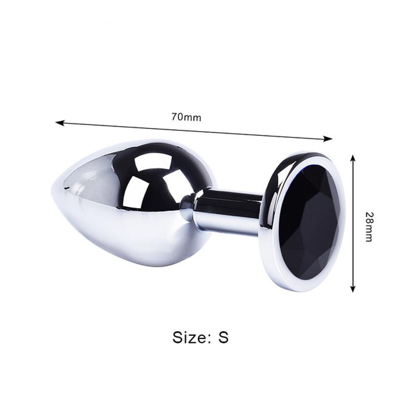 Sex Vibrator Metal Anal Toys For Women Adult Sex Products Men Butt Plug Stainles Steel Anal Plug Sex-toy Anal DildoToys 7