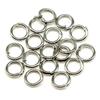 400pcs 5 Colors 3~10mm Metal DIY Jewelry Findings Open Single Loops Jump Rings & Split Ring For Jewelry Making