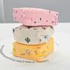 Square Printed Multipurpose Sanitary Napkin Zipper Pouch (3 Colors)