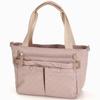 Labagagerie Monogram Square Nylon Tote B004603 Wine (58)