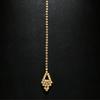 Elegant Forehead Charm Pendant Head Chain Exotic Head Jewelry for Music Festival Celebration and Cultural Event