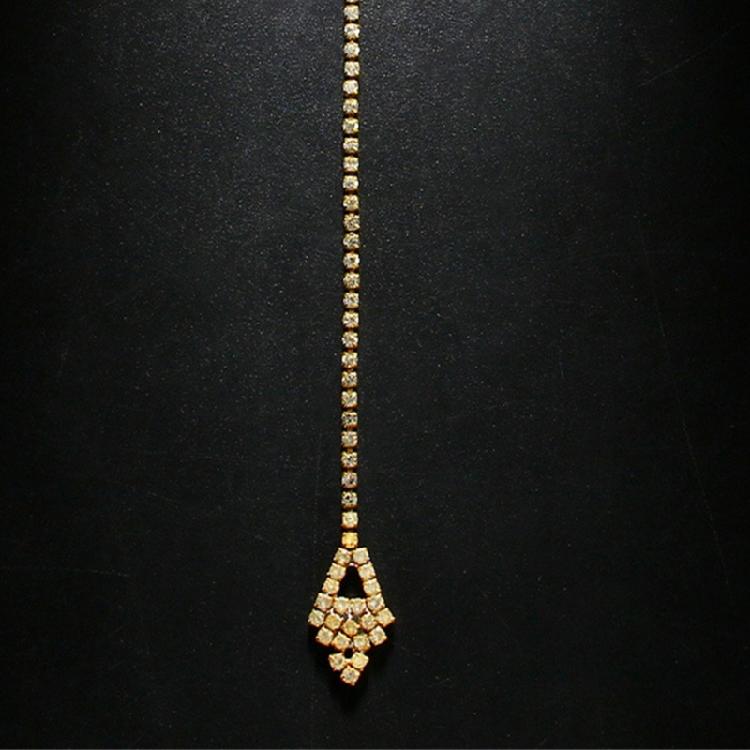 Elegant Forehead Charm Pendant Head Chain Exotic Head Jewelry for Music Festival Celebration and Cultural Event
