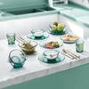 Corning 12-Piece Heat-Resistant Glass Dinnerware Set