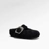 New Style of Cotton-padded Shoes for Women, Thick-soled and Warm with Fleece, Half-slipper