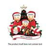 DIY Family Statue Christmas Decorations For Home Xmas New Year 2022 Christmas Decoration On Tree Ornament