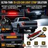 15LED High Brightness Warning Lights Universal Tail Rear Lamp Turn Stop Brake Light for Trailer Lorry Pickup Truck Accessories