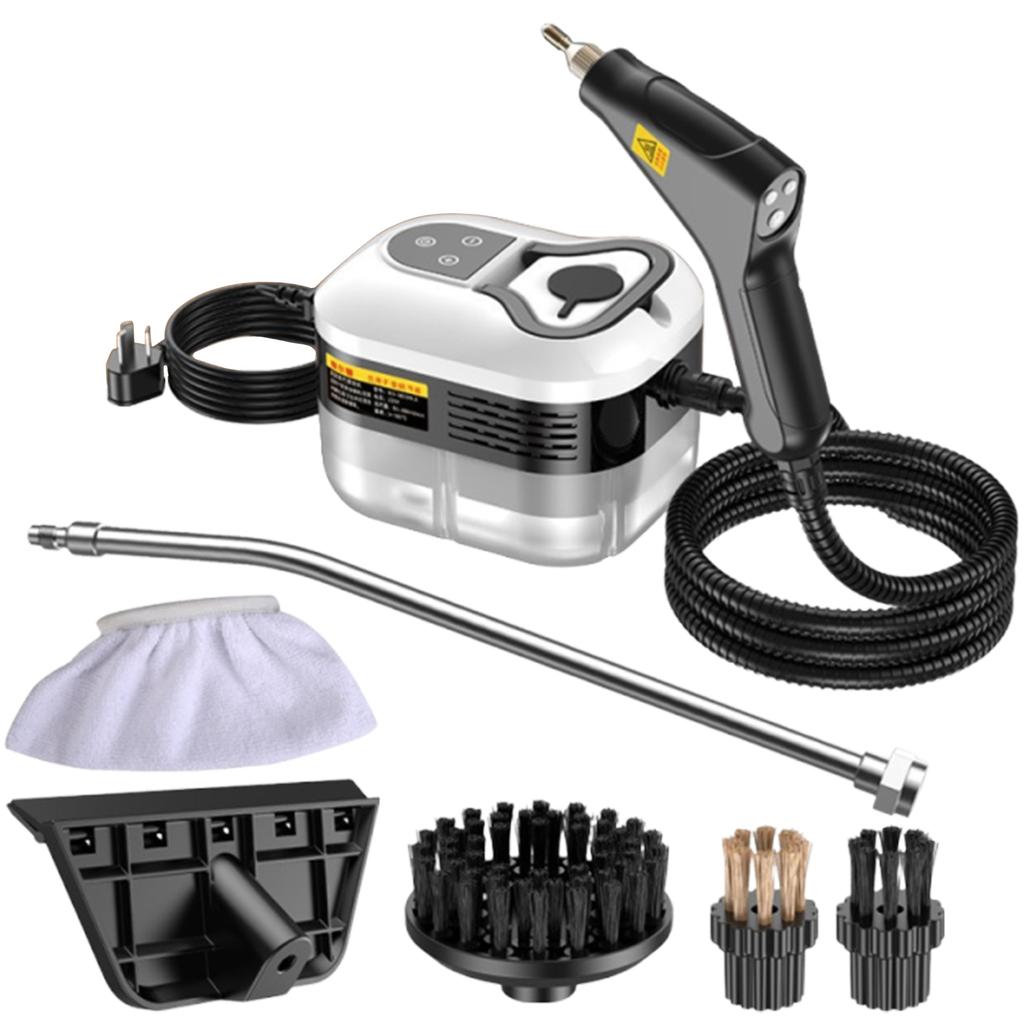 1500W Portable Steam Washer High Temperature Pressurized Steam Cleaning Machine with 6 Steam Levels for Home Car Kitchen More