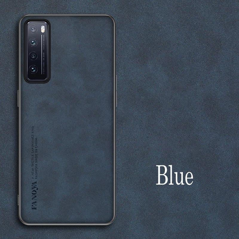 Für Huawei Nova 7 Pro Luxus Schafsleder Stoßfestes Silikonhülle Für Huawei Nova 7 Pro 7i SE 7SE Youth Handyhülle Abdeckung