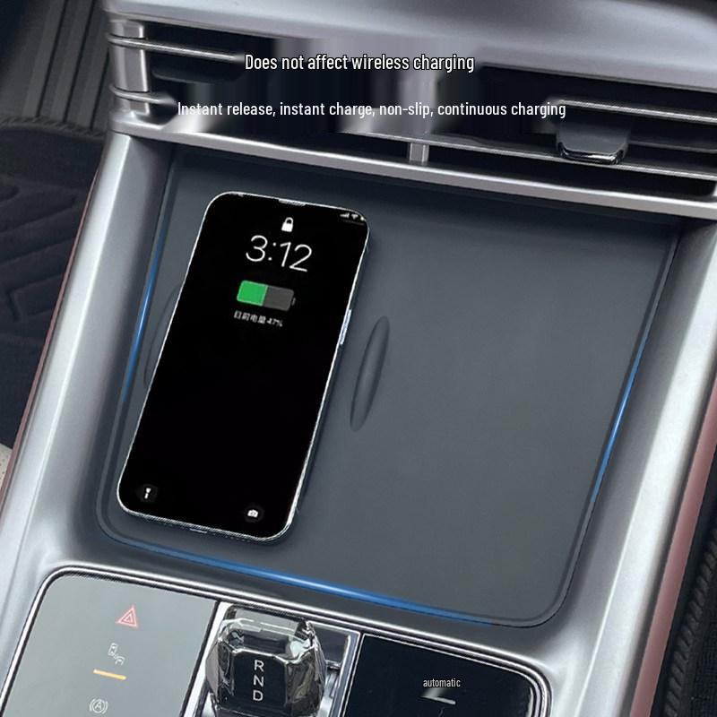 Non-Slip Silicone Pad for BYD Seal 07 DM-i: Compatible with Wireless Charging