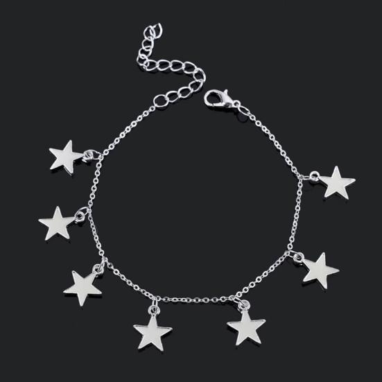 Little Star Heart Flower Glow In the Dark Ankle Bracelet Anklet Women's Jewelry