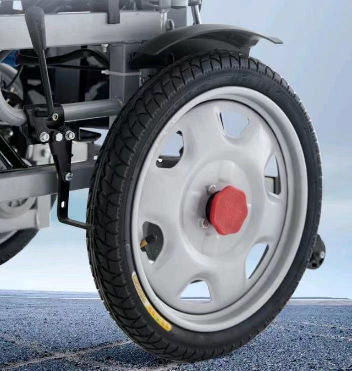 Automatic 24V Intelligent Foldable Electric Wheelchair for Disabled and Elderly Mobility