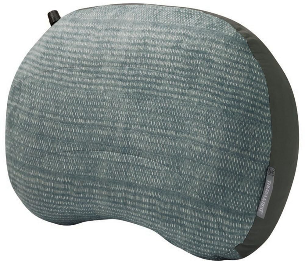 Therm-a-Rest Air Head Pillow Blue Woven Regular Outdoor Camping Pillow [Japan Official Product] 30423