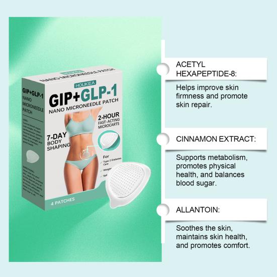 4Pcs/Box Nursing Stickers Firming Skin Body Care Patch Natural Ingredients Safe Effective Nursing Relief Stickers