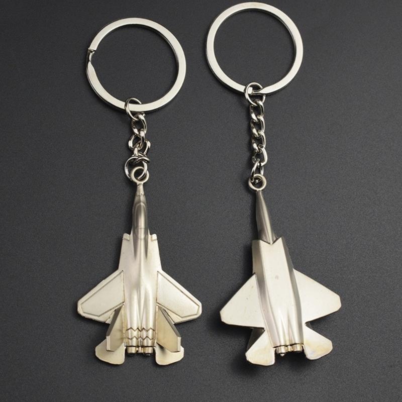 Artistic Fighter Jet Keychain Based On J-35A Model Excellent Pendant for Enthusiasts Decoration and Gift Selection