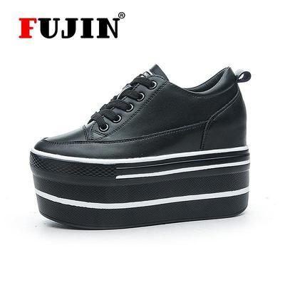 Fujin  Spring Summer  Shoes Woman Casual Loafers Fashion Sneakers Women Low-cut Shoes Ladies New High Quality Shoes