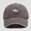 Deads By Daylight Cosplay Baseball Cap Vintage Style Washed Soft Top Denim Hat Men Women Adjustable Sports Dad Hats