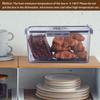 Gifhomfix Bread Box Bread Boxes for Kitchen Counter Airtight, Time Recording Bread Storage Container with Lid, Bread Keeper for Homemade Bread, Toast