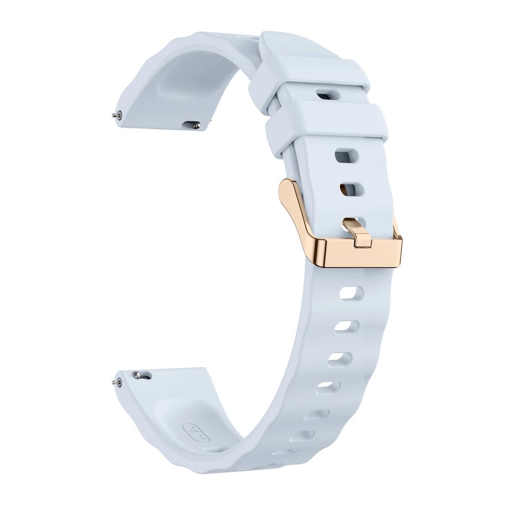 18 mm Silikonarmband för Garmin Venu 2S 3S Forerunner 255S 265S Sportarmband för Garmin Vivoactive 4S Active S Universellt Band