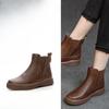 New Autumn and Winter Shoes Soft-soled Boots Women's Versatile Thick-soled Ankle Boots and Extra-thick Boots