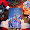 Kpop Hunters Überraschungsbox mit 24 Schlüsselanhänger-Spielzeugen, Halloween-Dekorationen, Weihnachtsgeschenke für Kinder, Erwachsene und Teenager
