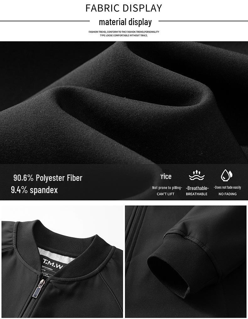 Custom High-End Windbreaker Workwear & Baseball Jacket - Ideal for Autumn/Winter Teams