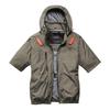 [BURTLE] Aircraft Short Sleeve Blouson (No Fan) AC2096 Side Back AIRCRAFT XL 23 Khaki