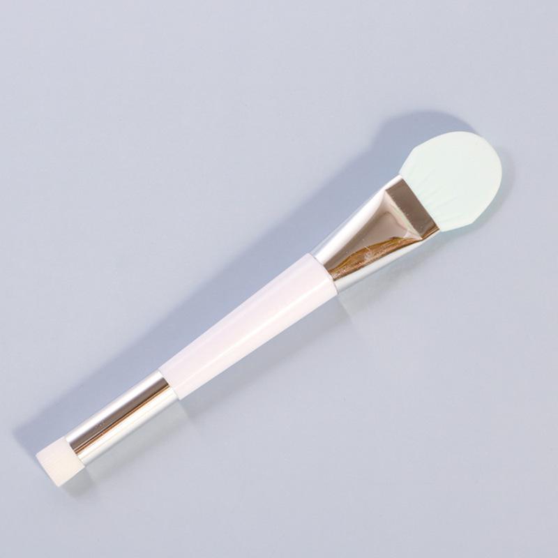Double Head Silicone Mask Brush Soft Head Apply Mud Film with DIY Mask Brush