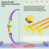 Sport Mini Bow Finger Model Suction Cup 3D Printed Carrot Toy Bow and arrow Toy Set  Children