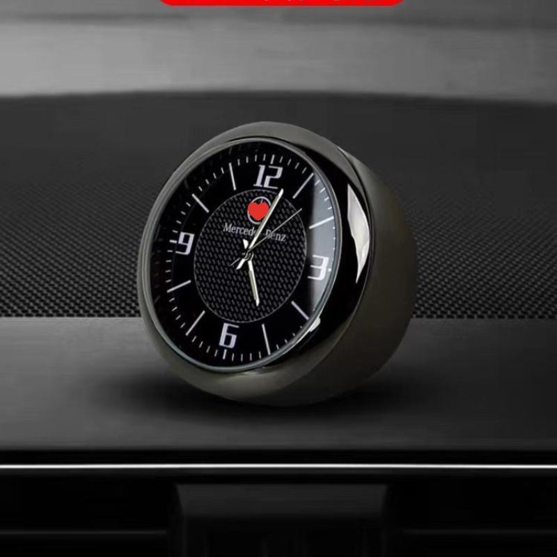 Orologio per Auto Ornamenti Interni Orologio Bocchette di Aerazione Uscita Clip Orologio Mini Decorazione Cruscotto Visualizzazione Ora Accessori Auto