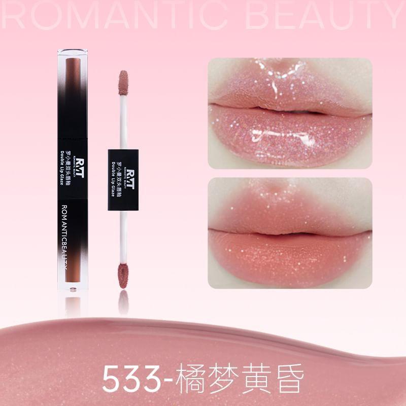 ROMANTIC BEAUTY - Double-Ended Lip Glaze - 3 Colors