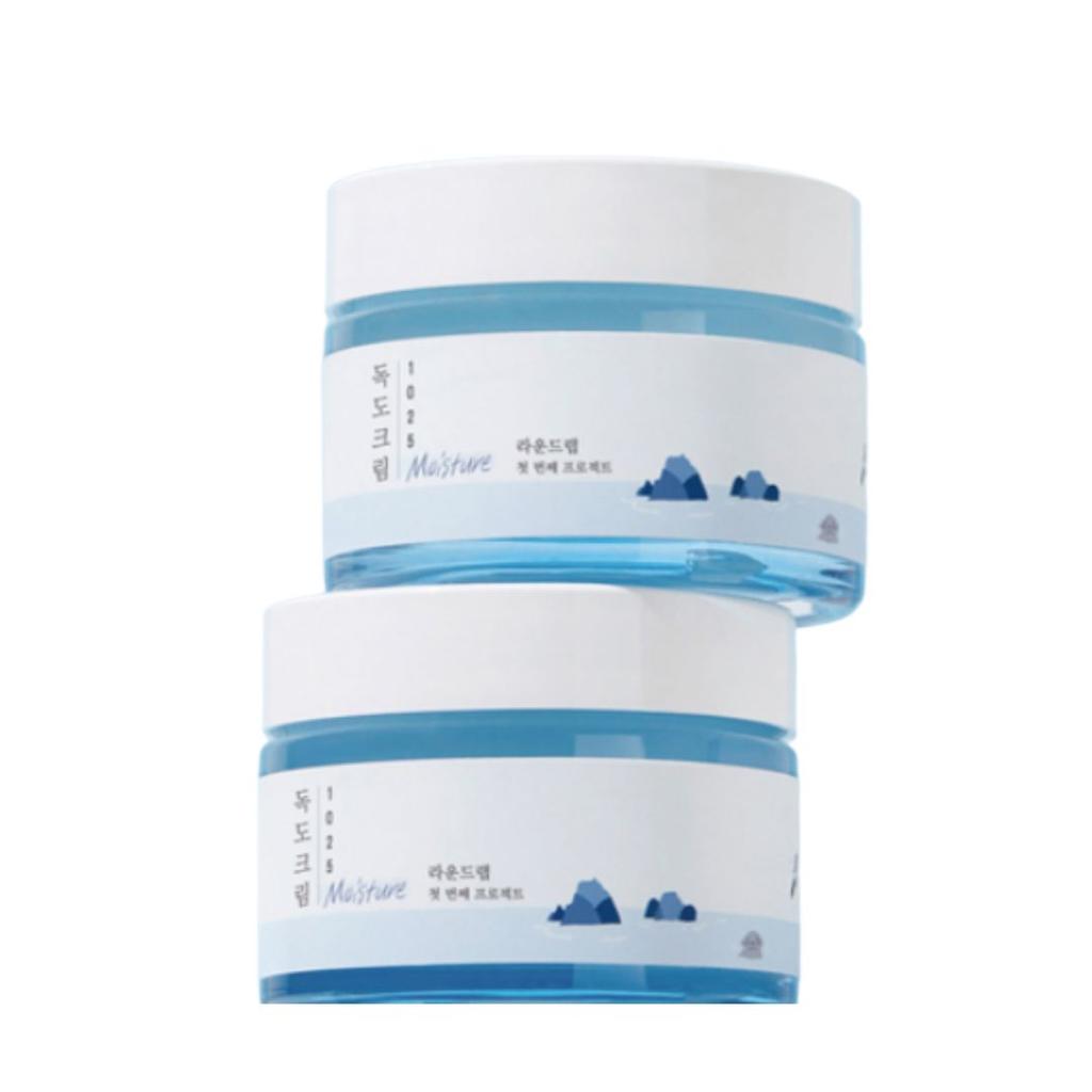 ROUND LAB 1025 Dokdo Moisture Cream Deep Hydrating Face Cream 50ml x2