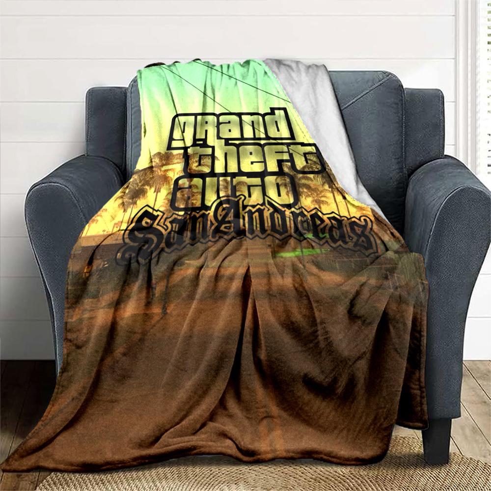 Gta Blanket Ultra-Soft Perfect for Bed Bedding Office for All Occasions Digital Print Gifts For Family Or Friends