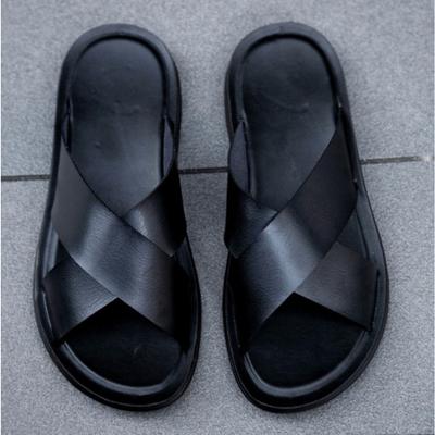 Slippers for Men's Summer New Fashionable Outerwear Plus Size 47 Beach Shoes Trendy Casual Cool Slippers for Mens Shoes for Men