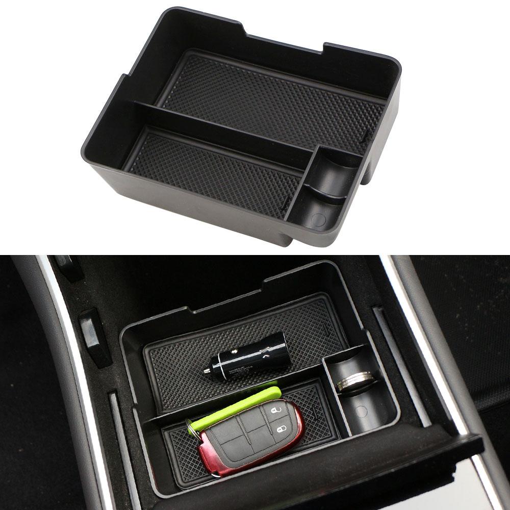Car Central Armrest Storage Box for Tesla Model 3 2017 2018 2019 2020 Storage Box Stowing Tidying Auto Accessories Non-Slip