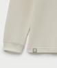 Seteo Waffle Henley Neck T-Shirt Cream