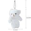 11cm Cute Blush Bear Plush Toys Cartoon Rabbit Bunny Animal Plush Stuffed Dolls Kawaii Keychain Pendant Girl Small Birthday Gift