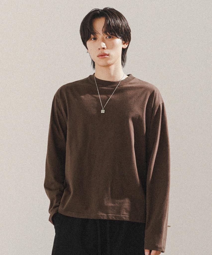 JEMUT [2Pack] Boy Crop Long Sleeve T-Shirt Kjlt2672