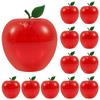 12Pcs Candy Container Apple Shape Containers Decorations Plastic Cookie Jars Apple Container Candy Boxes Apples Gift Party Favor