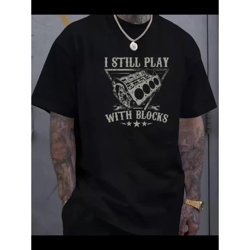 

European sizes Simple Design, American Industrial Style, Trendy Fashion Round Neck Short Sleeve, Fashionable Brand 4XL чорний