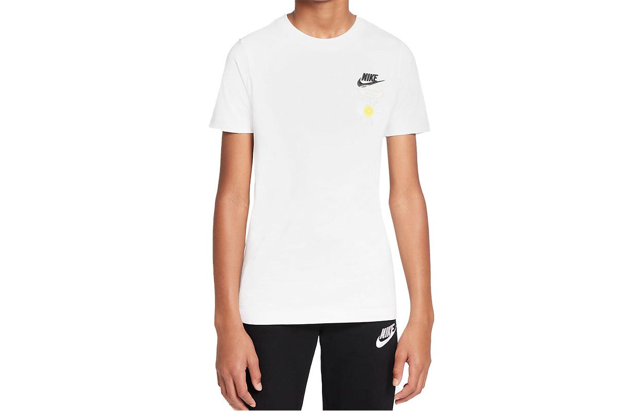

Nike Kids T Shirts Crew Neck Moderate DO1810-100 S
