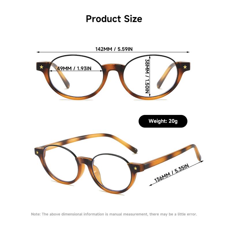 Latest Trendy Oval Anti Blue Light Eyeglasses Ladies High Quality Lightweight TR90 TR90 Eyewear Designer Style Style Blocking Blue Light Computer