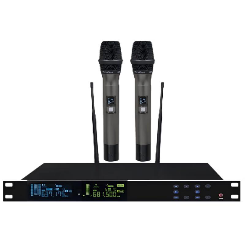 

Lingxida Dual-Channel Wireless Handheld Microphone System (CN version)