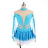 Girls Women Figure Skating Dress Performance Costume Competition Skirt Nylon 21 Colors