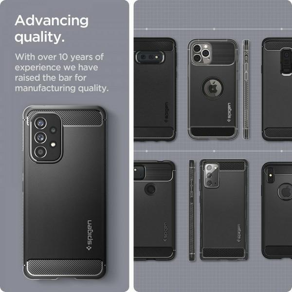 Spigen Rugged Armor Samsung A53 5G Black/black Matte ACS04159