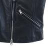 COACH Sheep leather Riders jacket S black F86528 UPTOWN RACER JACKET Women Used
