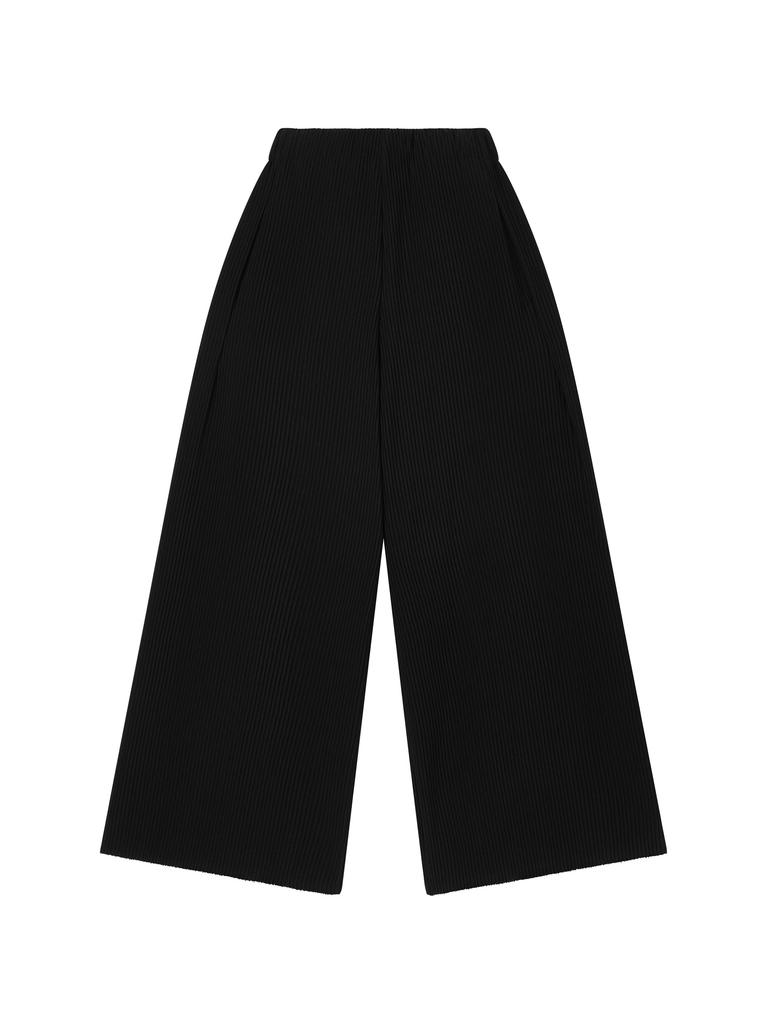 Odeupeulejenteu Wave Pleat Pants