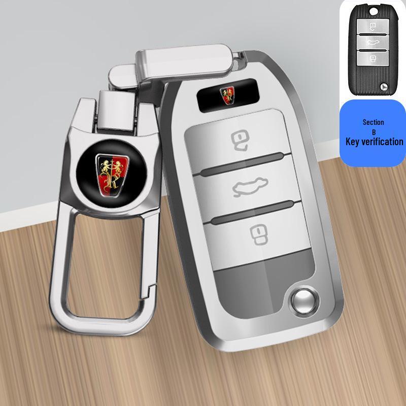 Roewe RX5 Key Case for 22 Model: Creative Folding Bag for i6, RX3, RX8, EI6/EI5 with Metal Shell