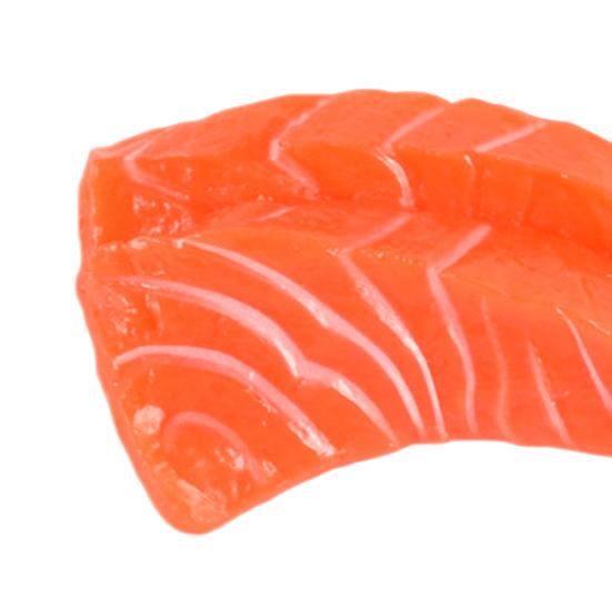 Delicate Fine Workmanship Imagination Cultivation Portable Mini Pretend Play Salmon Simulation Sushi Cosplay Toy Food Model