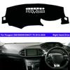 Car Inner Dashboard Cover For Peugeot 308 308SW 308GTI T9 2014 - 2019 2020  Auto Dash Mat Carpet Sun Shade Dashmat Rug Cushion